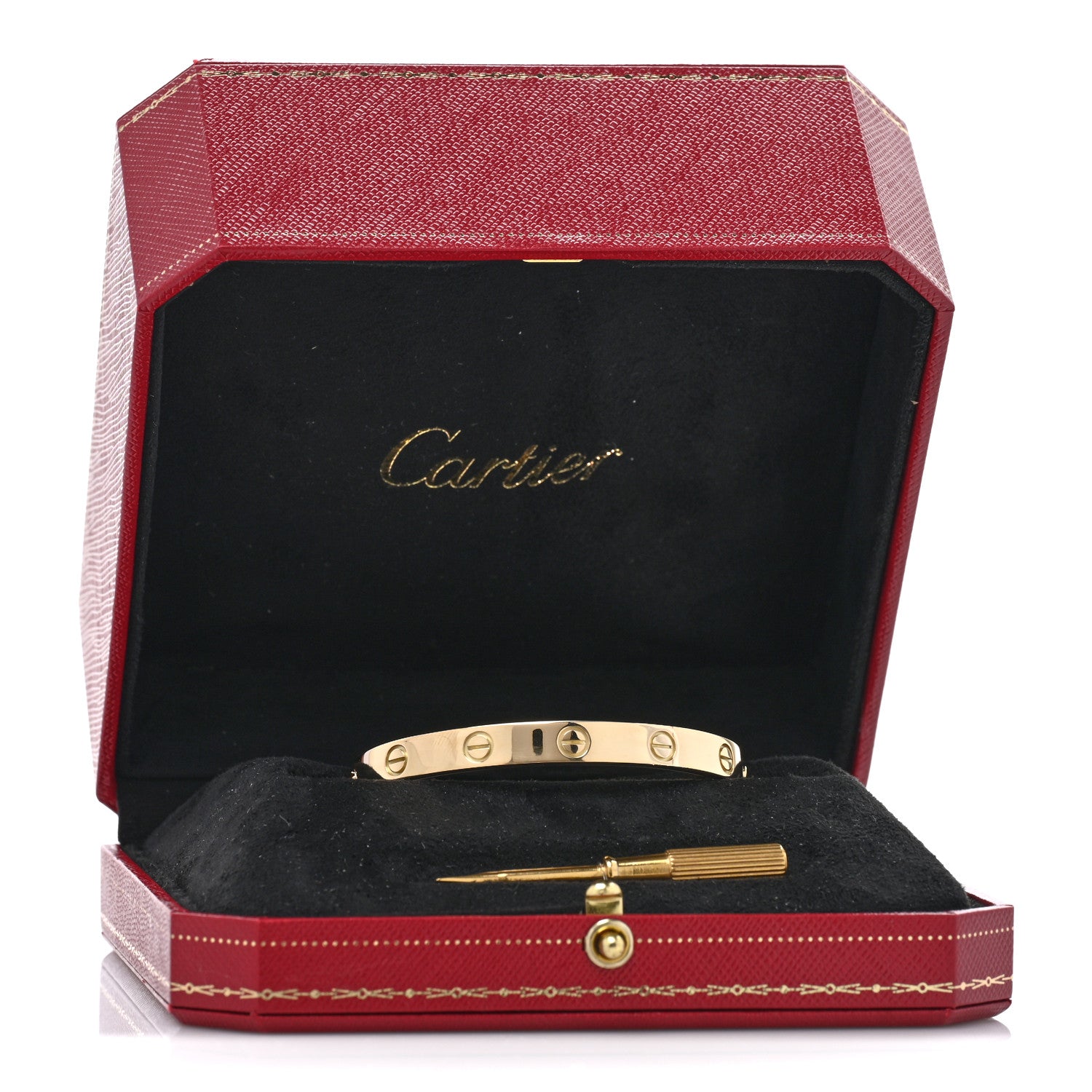 Cartier 18K Yellow Gold Love Bracelet 16 7 of 7