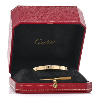 Cartier 18K Yellow Gold Love Bracelet 16 7 of 7