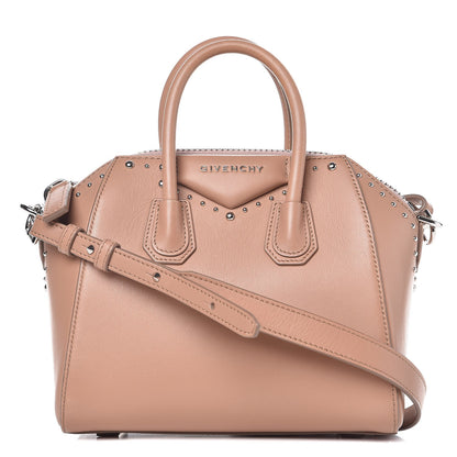 Givenchy Smooth Calfskin Mini Studded Antigona Old Pink 1 of 13