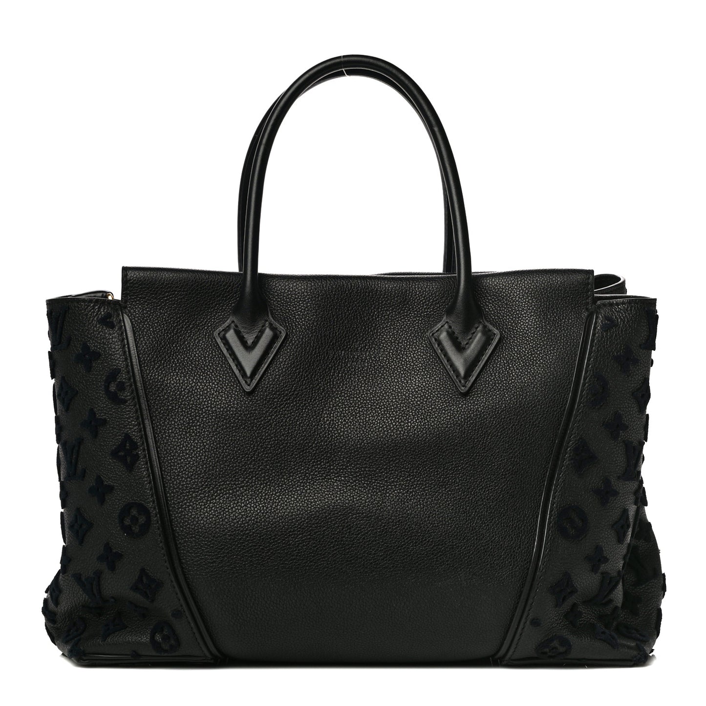 Veau Cachemire Tote W PM Black