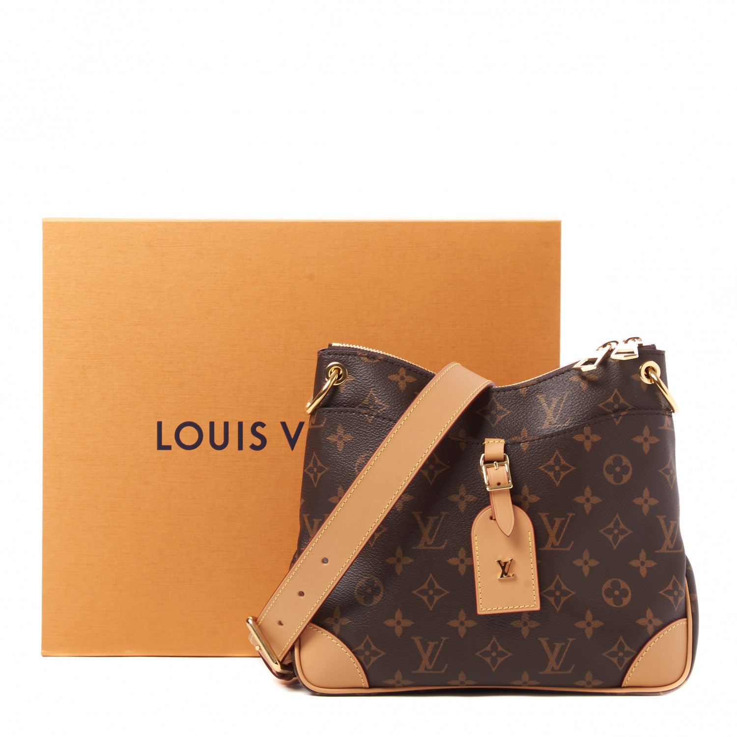 Louis Vuitton Monogram Odeon PM Natural 9 of 9