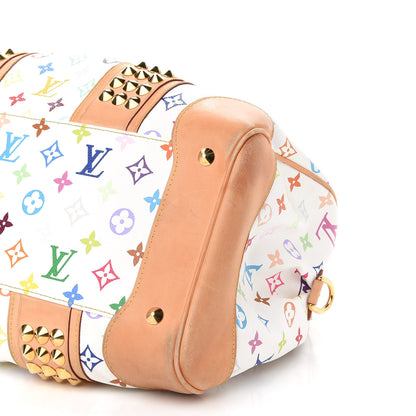 Louis Vuitton Monogram Multicolor Courtney GM White 8 of 8