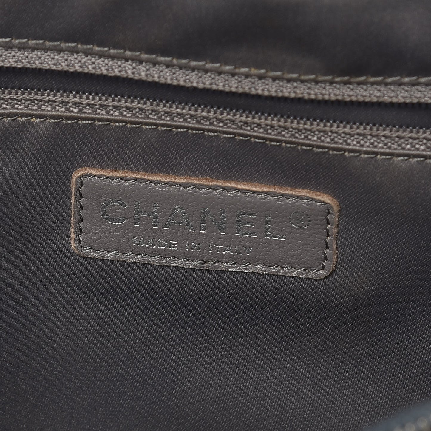 Caviar Quilted XL Grand Shopping Tote GST Dark Blue