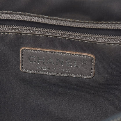 Chanel Caviar Quilted XL Grand Shopping Tote GST Dark Blue 8 of 13