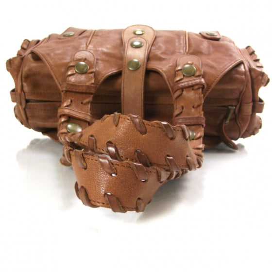 Chloe Calfskin Silverado Shoulder Bag Tan 6 of 11