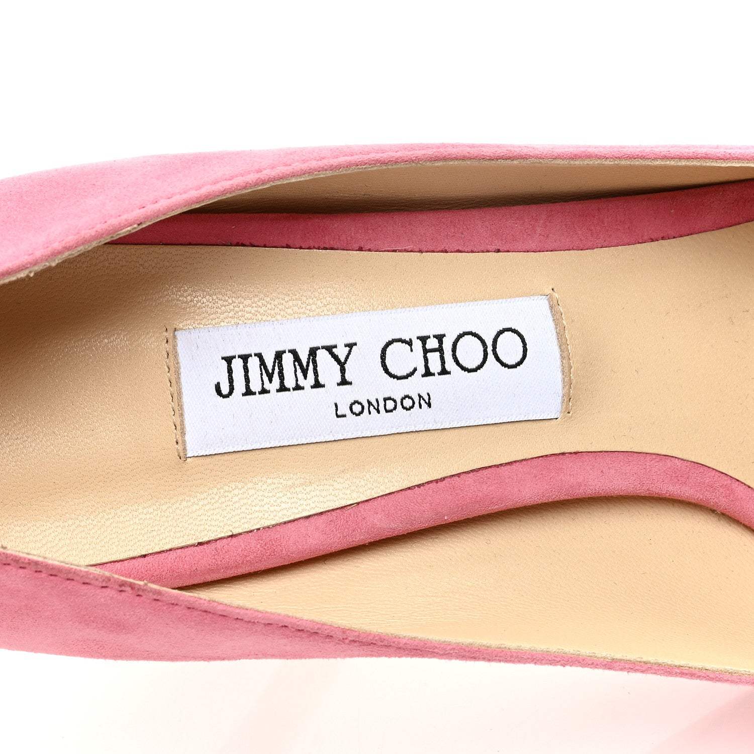 Jimmy Choo Suede Love 100 Pump 41 Candy Pink 9 of 9