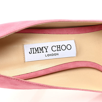 Jimmy Choo Suede Love 100 Pump 41 Candy Pink 9 of 9