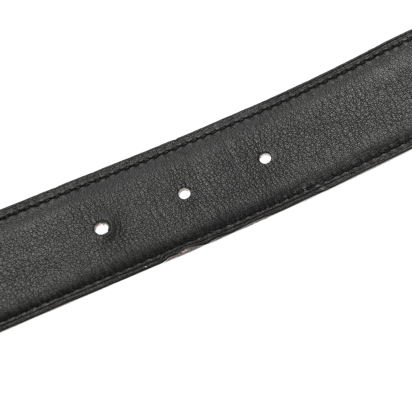 Swift Epsom 32mm Belt Strap 95 38 Black Etoupe