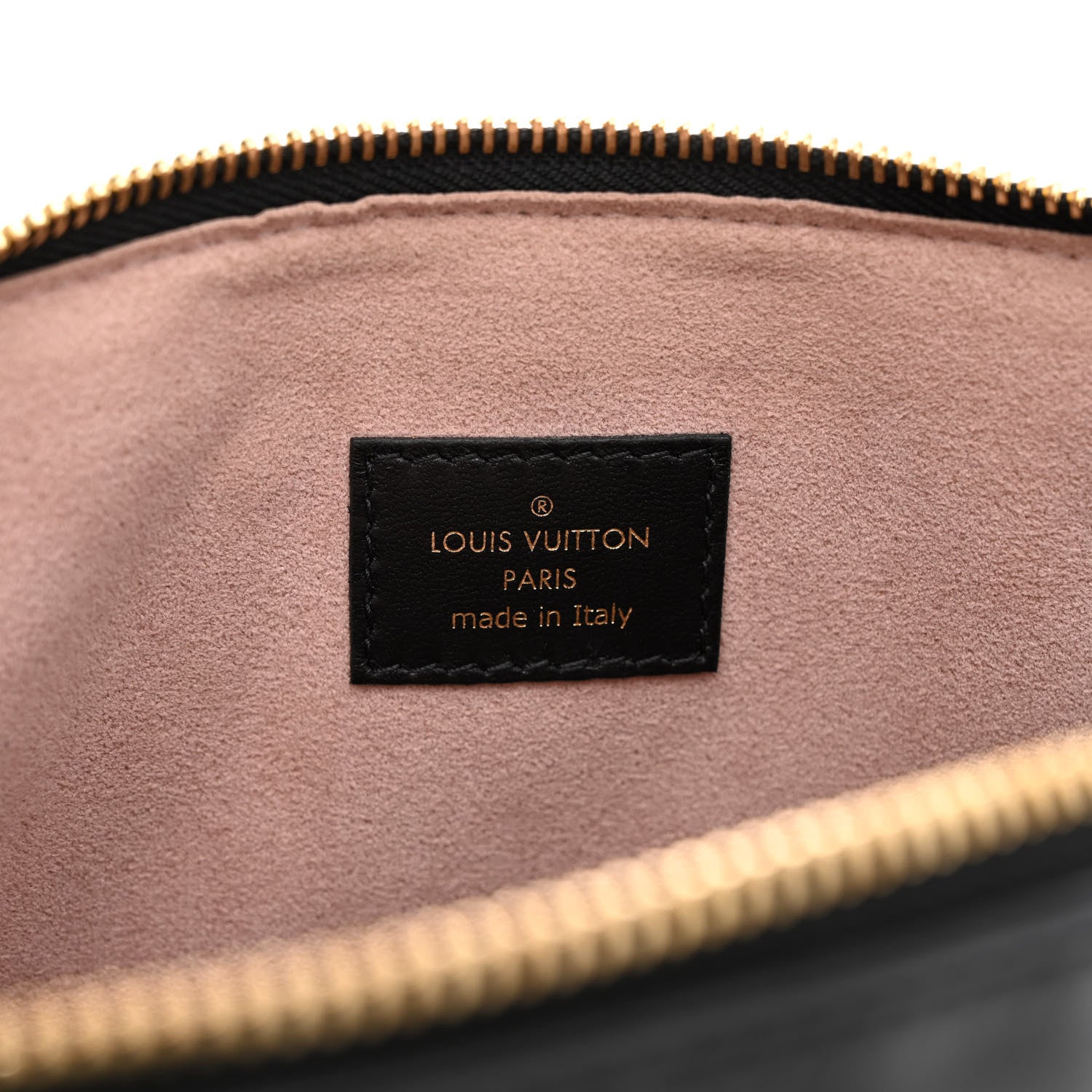 Louis Vuitton Lambskin Embossed Monogram Coussin PM Black 6 of 10