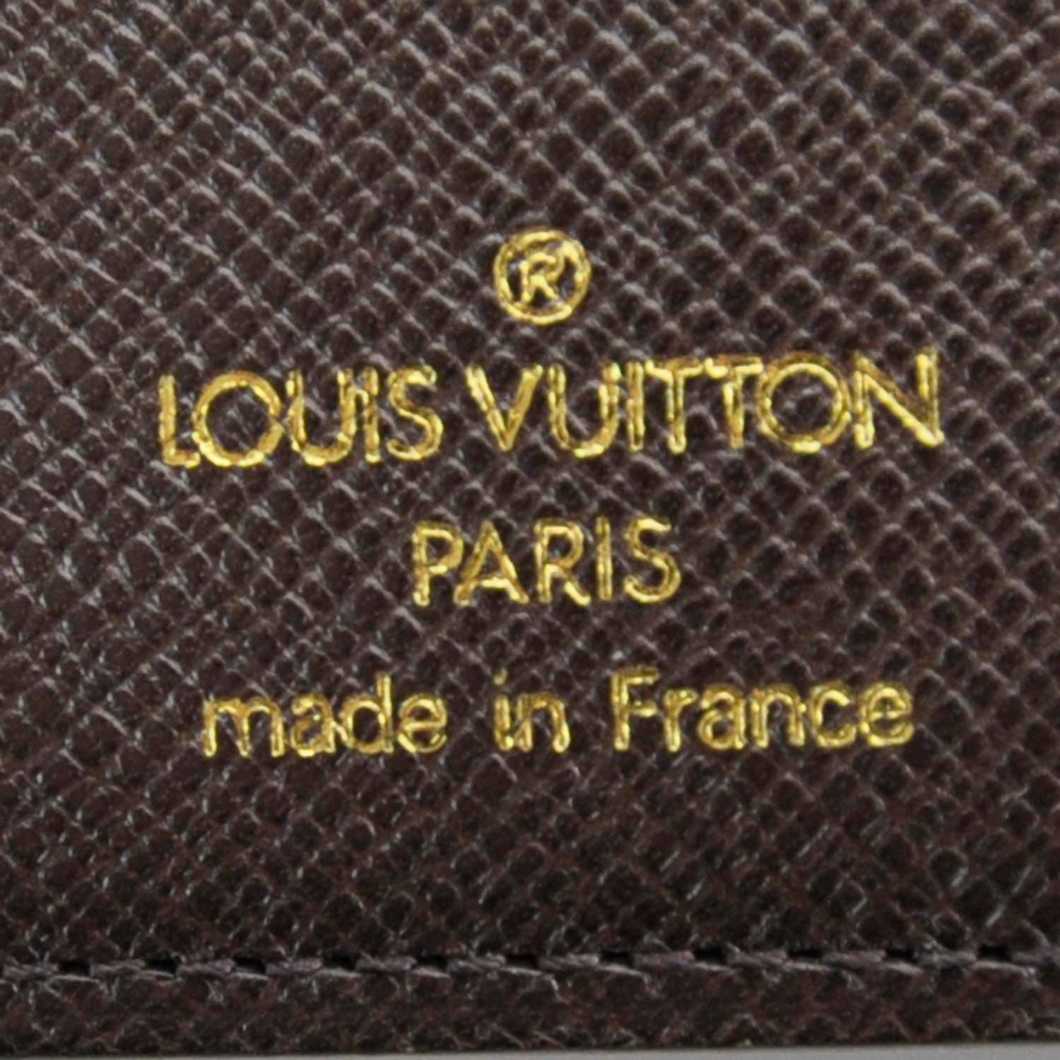 Louis Vuitton Damier Ebene Porte Valeurs Organizer Wallet 6 of 7