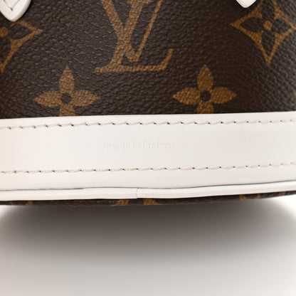 Louis Vuitton Monogram LV Match Nano Bucket Bag White 8 of 12
