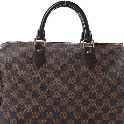 Louis Vuitton Damier Ebene Speedy 30 6 of 8