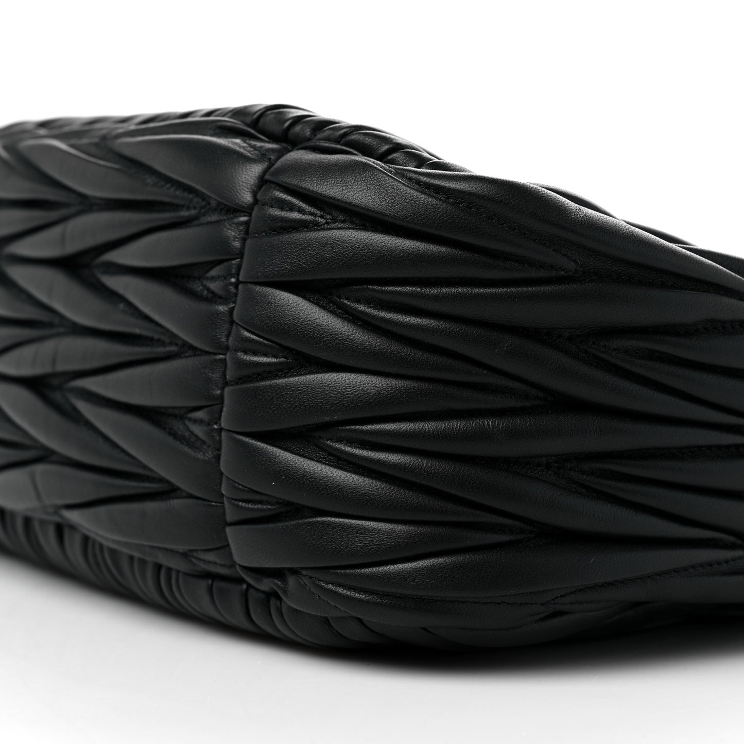 Nappa Matelasse Wander Large Hobo Black