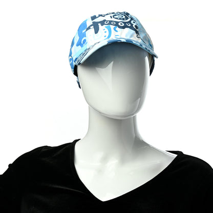 Hermes Silk Davis Patchwork Cap 59 2 of 6