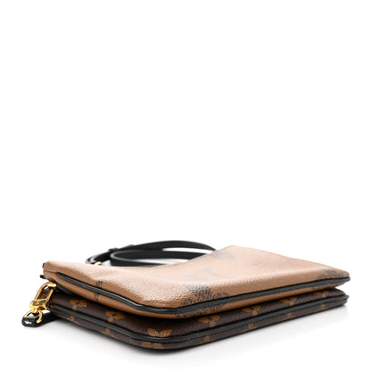 Louis Vuitton Reverse Monogram Giant Double Zip Pochette 4 of 11