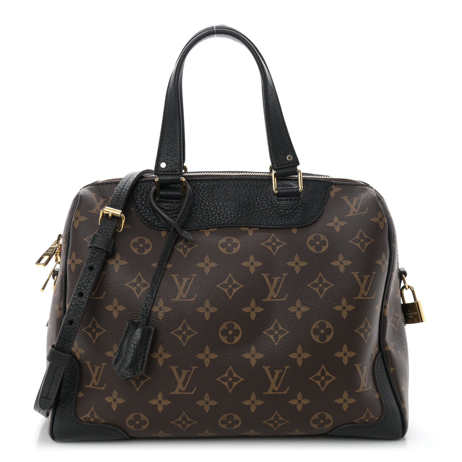 Louis Vuitton Monogram Retiro NM Black 1 of 12