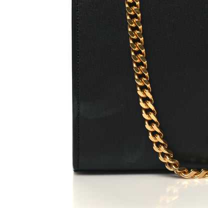 Saint Laurent Calfskin Small Classic Monogram Kate Tassel Satchel Black 10 of 10