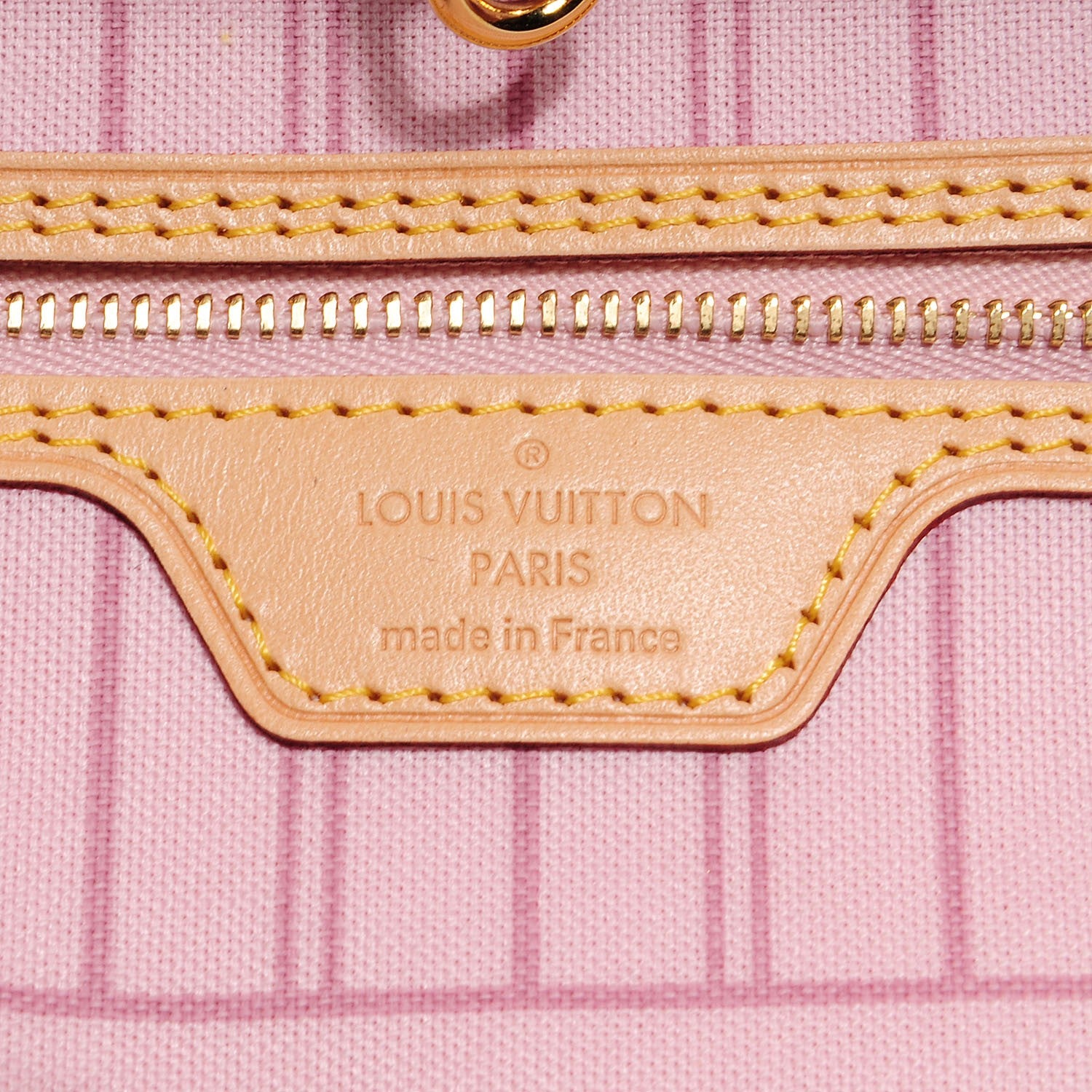 Louis Vuitton Monogram Porto Cervo V Neverfull MM Rose Ballerine 8 of 8