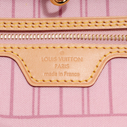 Louis Vuitton Monogram Porto Cervo V Neverfull MM Rose Ballerine 8 of 8