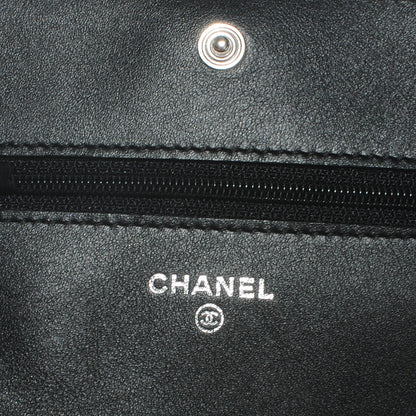 Chanel Caviar Wallet on Chain WOC Black 5 of 7