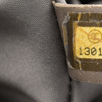 Chanel Nylon Printed Cabas Tote Black Gold 7 of 13