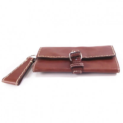 Chloe Leather Edith Wallet Whiskey 4 of 7