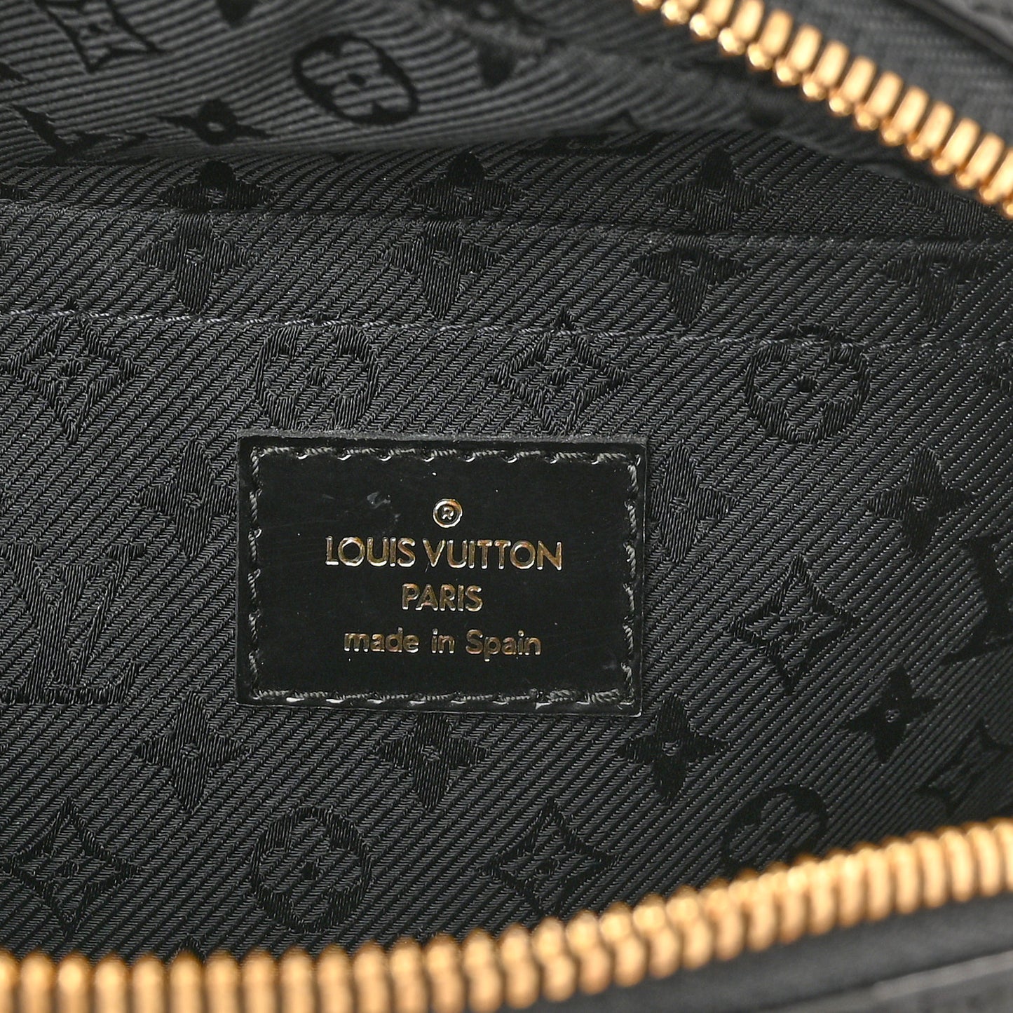 Suede Stamped Havane Bowler PM Brun
