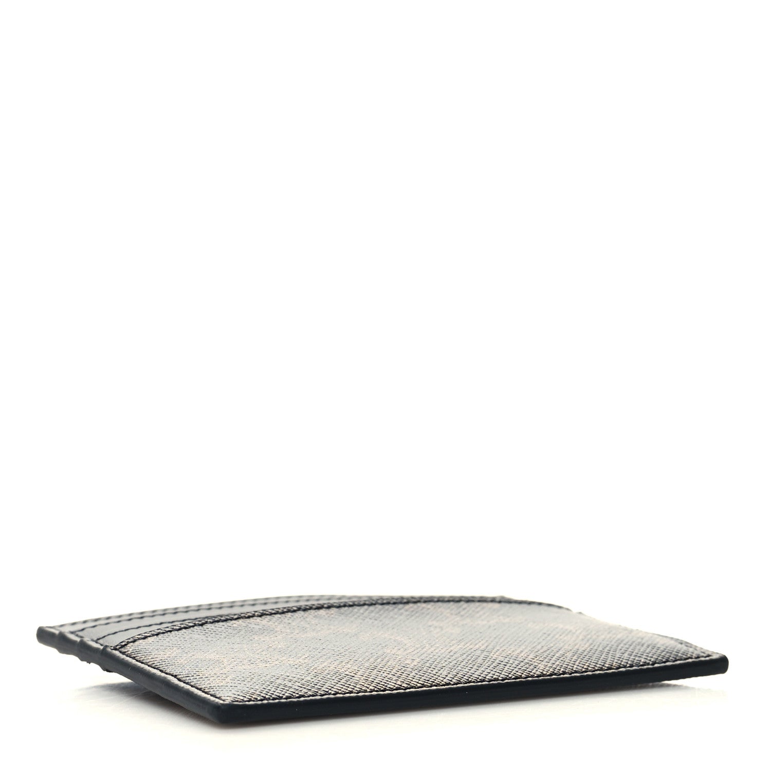 Celine Triomphe Canvas Card Holder Tan 4 of 9