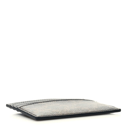 Celine Triomphe Canvas Card Holder Tan 4 of 9