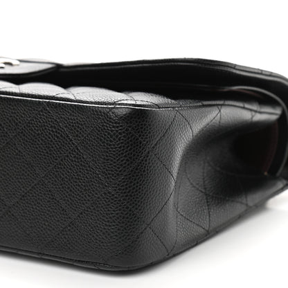 Chanel Caviar Quilted Jumbo Double Flap Black 9 of 9