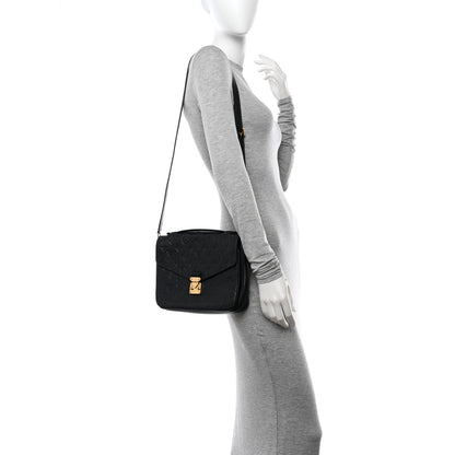 Louis Vuitton Empreinte Pochette Metis Black 2 of 14
