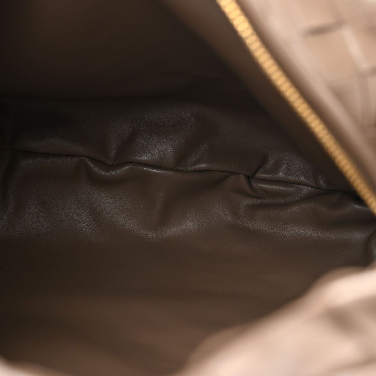 Nappa Intrecciato Teen Jodie Hobo Dark Taupe