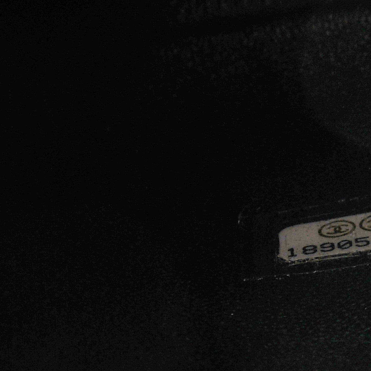 Caviar Quilted Clutch With Chain Flap Black