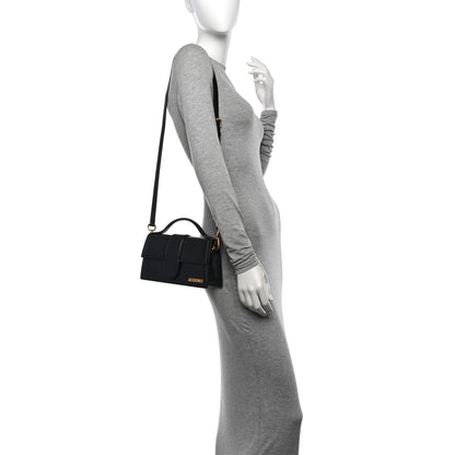 Jacquemus Smooth Calfskin Le Grand Bambino Black 2 of 11