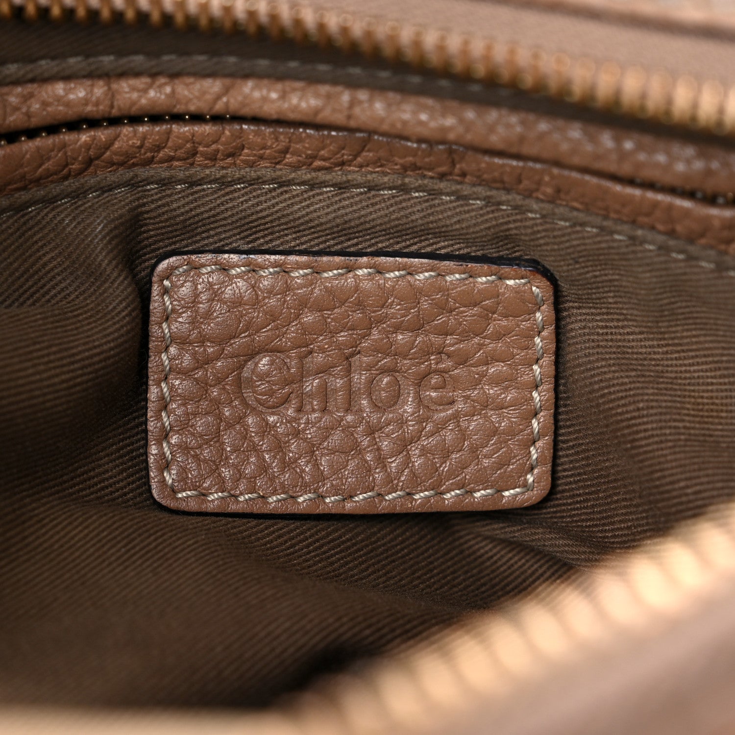 Chloe Calfskin Medium Marcie Satchel Nut 6 of 45