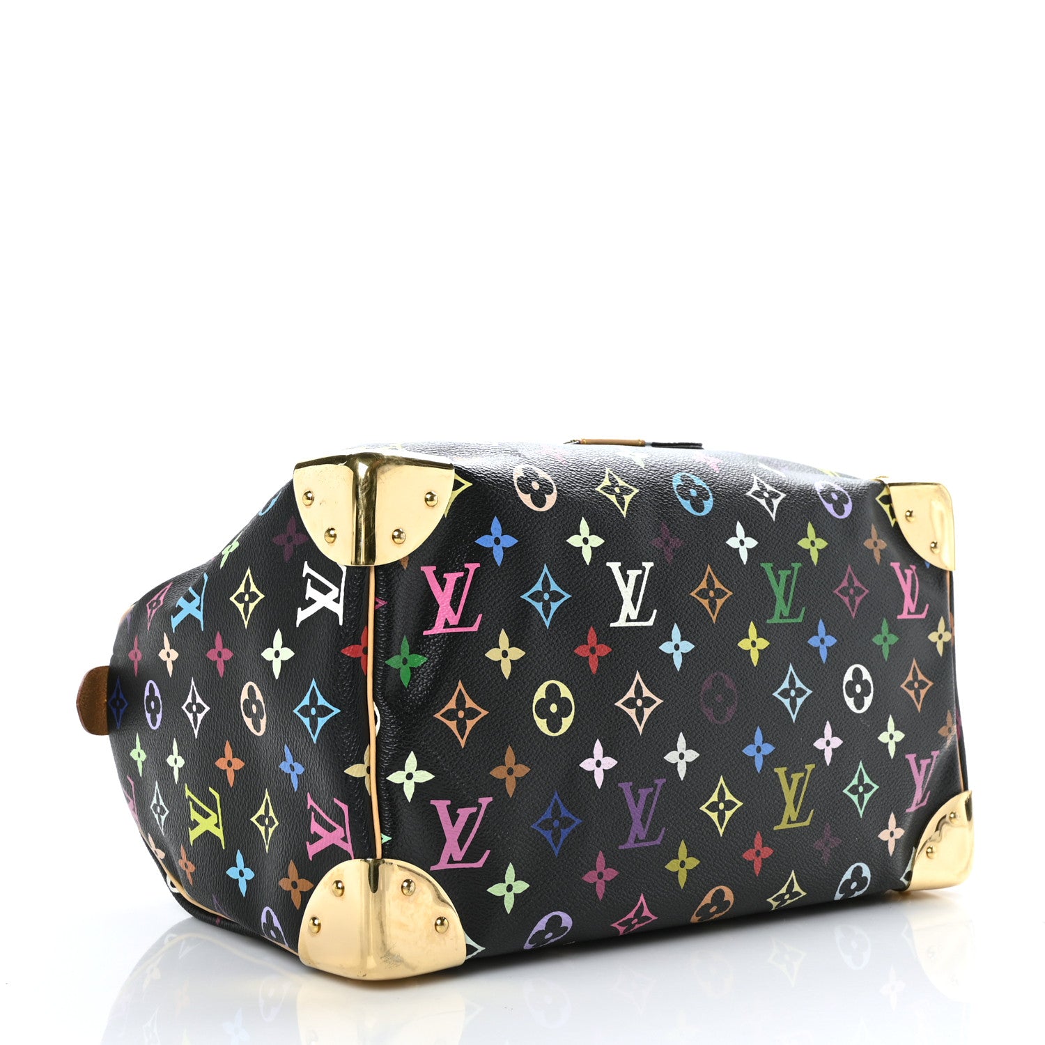 Louis Vuitton Monogram Multicolor Speedy 30 Black 4 of 8