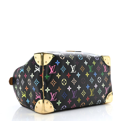 Louis Vuitton Monogram Multicolor Speedy 30 Black 4 of 8