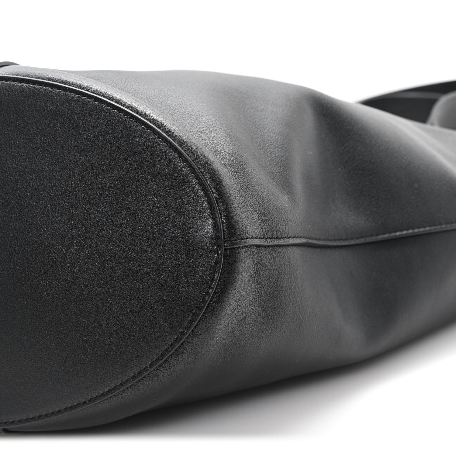 Saint Laurent Santorini Lux Calfskin Y Drawstring Tote Black 10 of 10