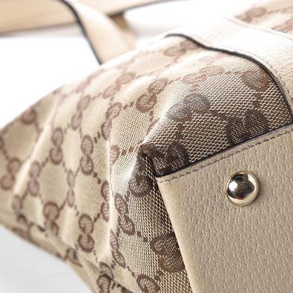 Gucci Monogram Medium Abbey Shoulder Bag Off White 18 of 21