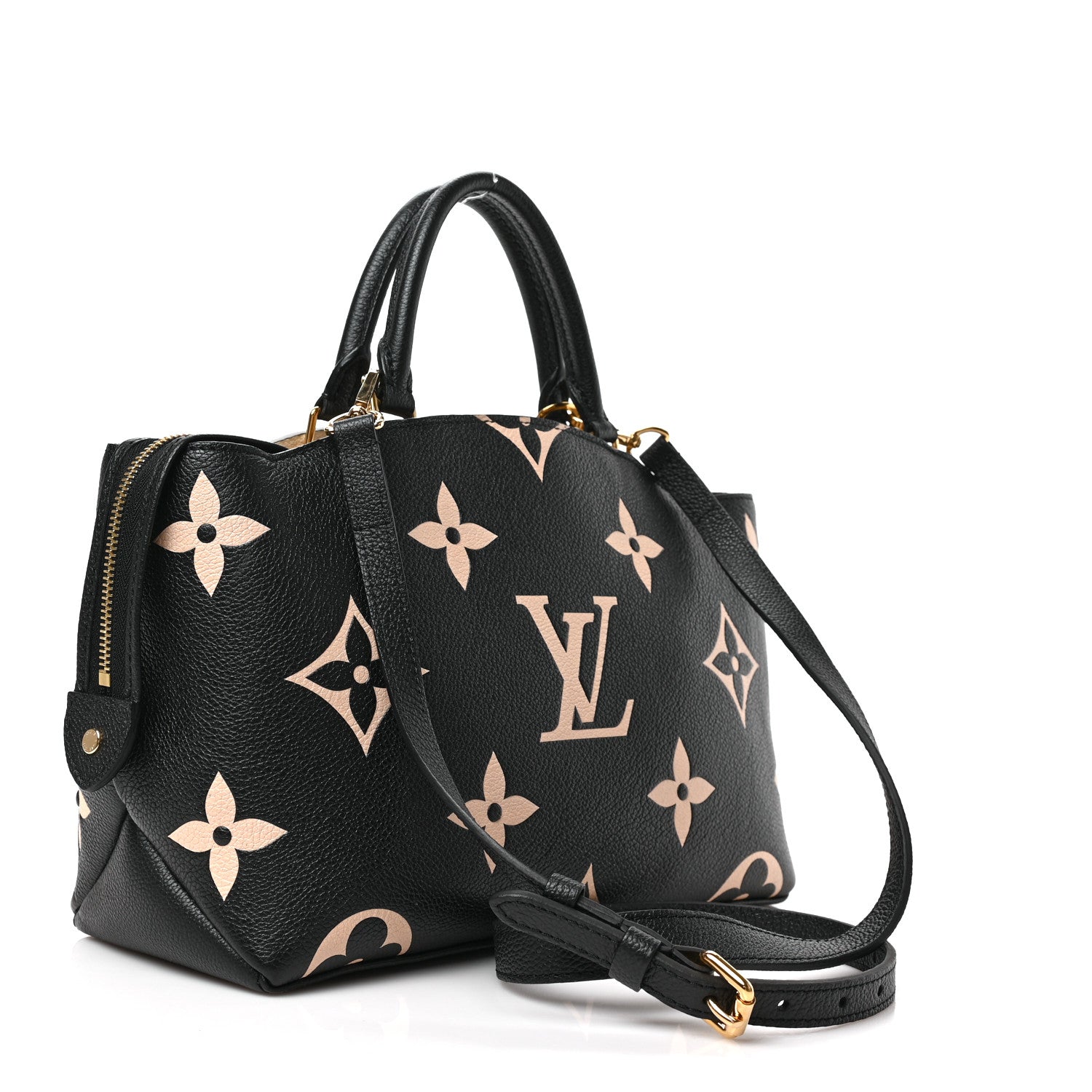 Louis Vuitton Empreinte Monogram Giant Petit Palais Black Beige 3 of 8