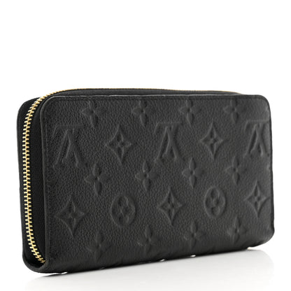 Louis Vuitton Empreinte Zippy Wallet Black 3 of 7