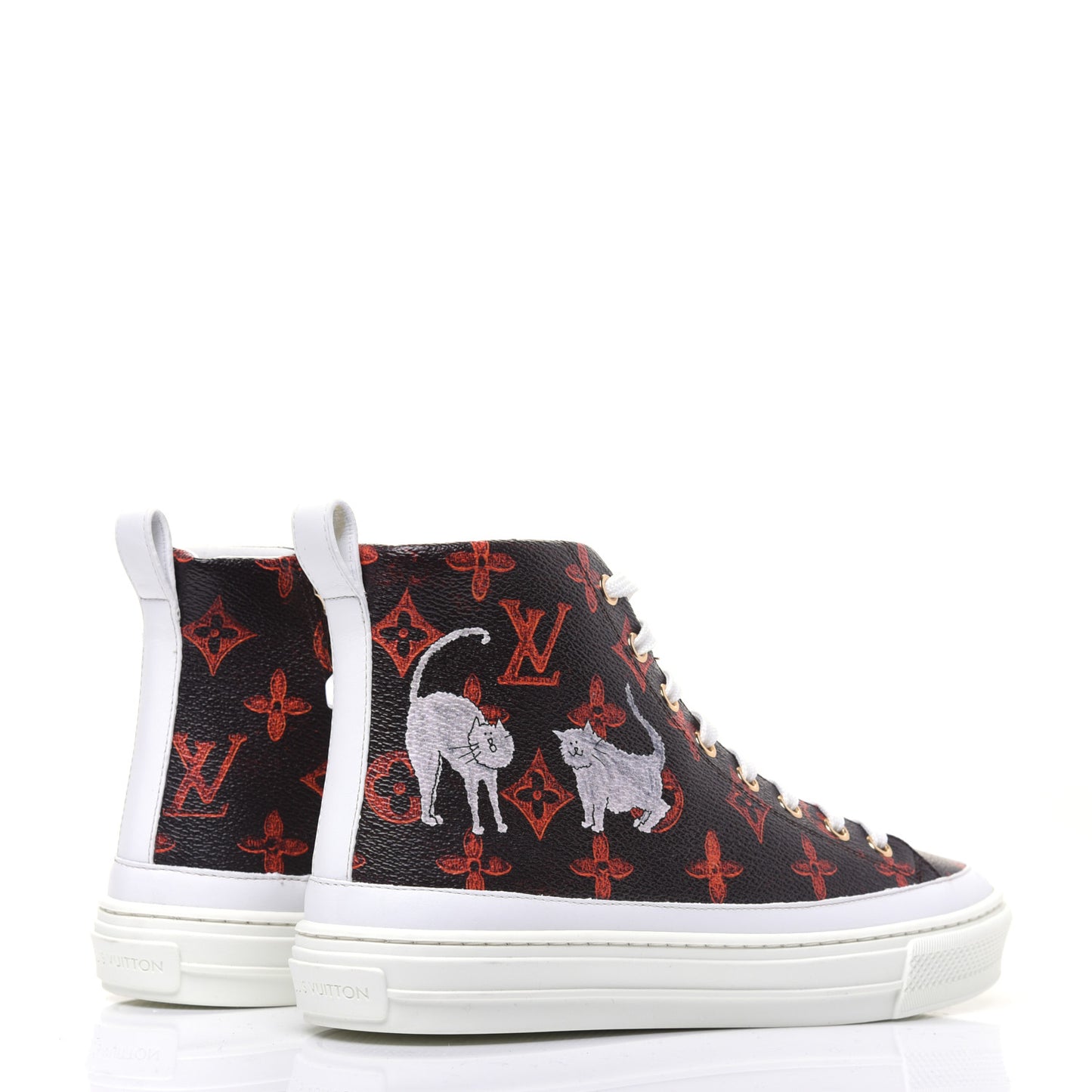 Catogram Stellar Sneaker Boots 37.5 Marron