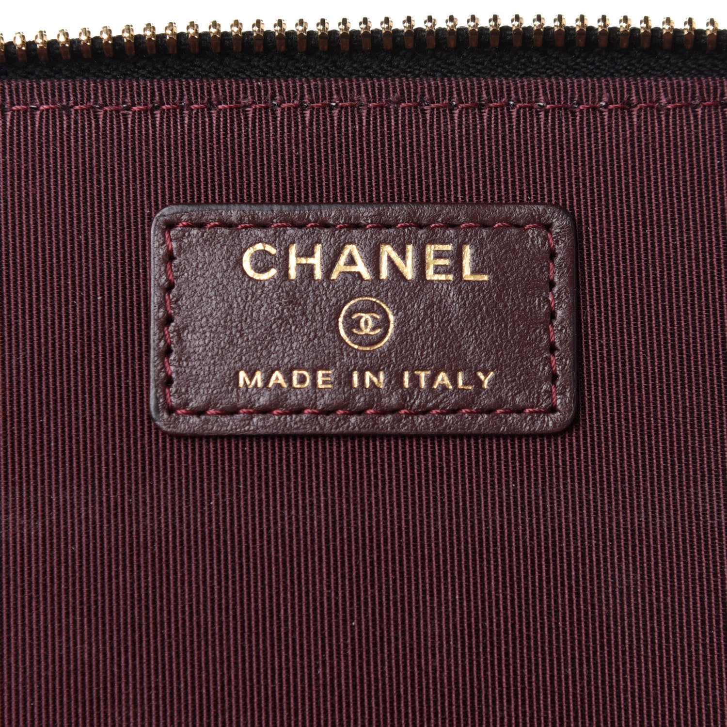 Chanel Lambskin Quilted Small Vanity Case With Chain Black 7 of 13