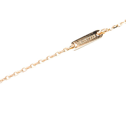 Van Cleef & Arpels 18K Rose Gold Carnelian Sweet Alhambra Heart Pendant Necklace 5 of 7