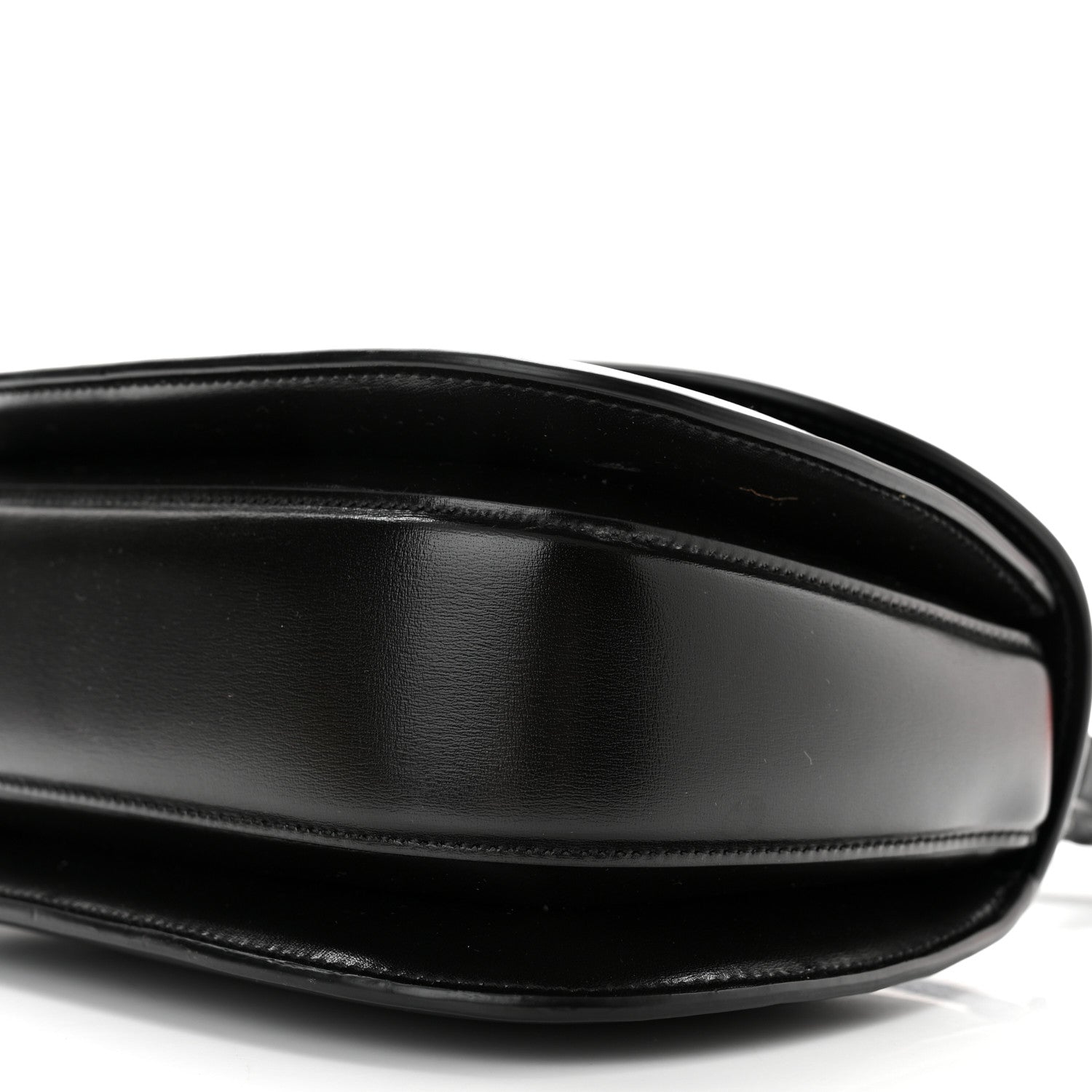 Gucci Boarded Dyana Lux Calfskin Web Monochrome Small Bamboo 1947 Top Handle Bag Black 11 of 12