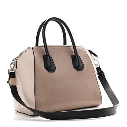 Givenchy Sugar Goatskin Small Tri-Color Antigona Linen 2 of 13