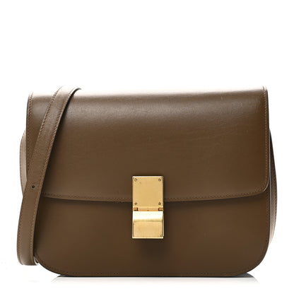 Celine Box Calfskin Medium Classic Box Flap Bag Camel 1 of 8