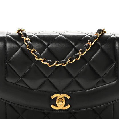 Chanel Lambskin Quilted Small Single Flap Black 9 of 12