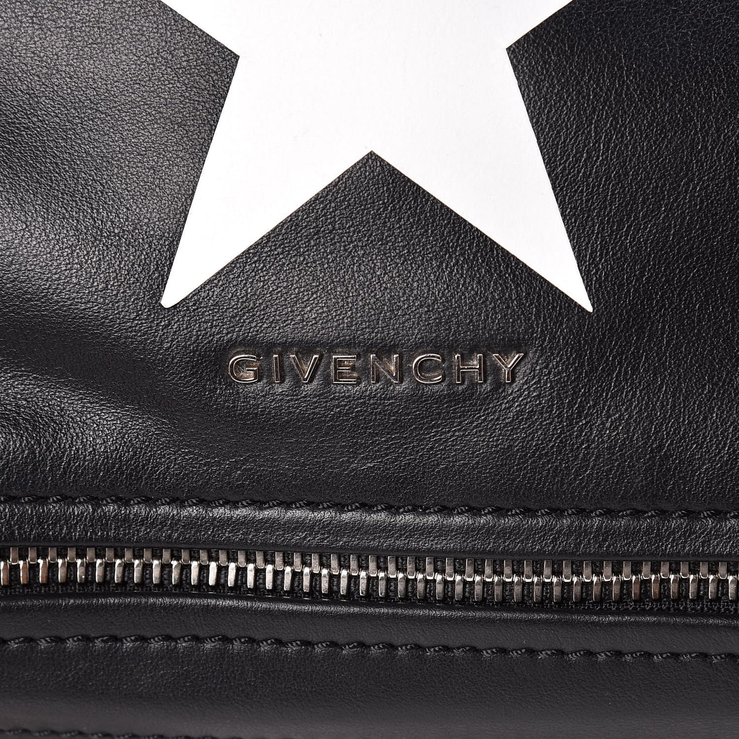 Calfskin Star Small Pandora Black