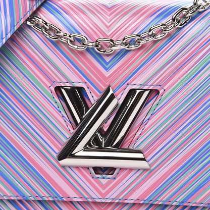Louis Vuitton Epi Tropical Twist Shoulder Bag MM Blue Rose 9 of 9
